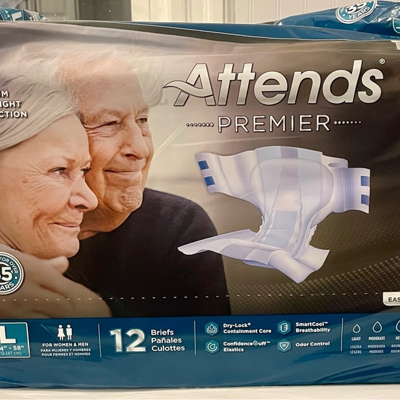 Attend adult underpants. Size Large. - Picture 1 of 4